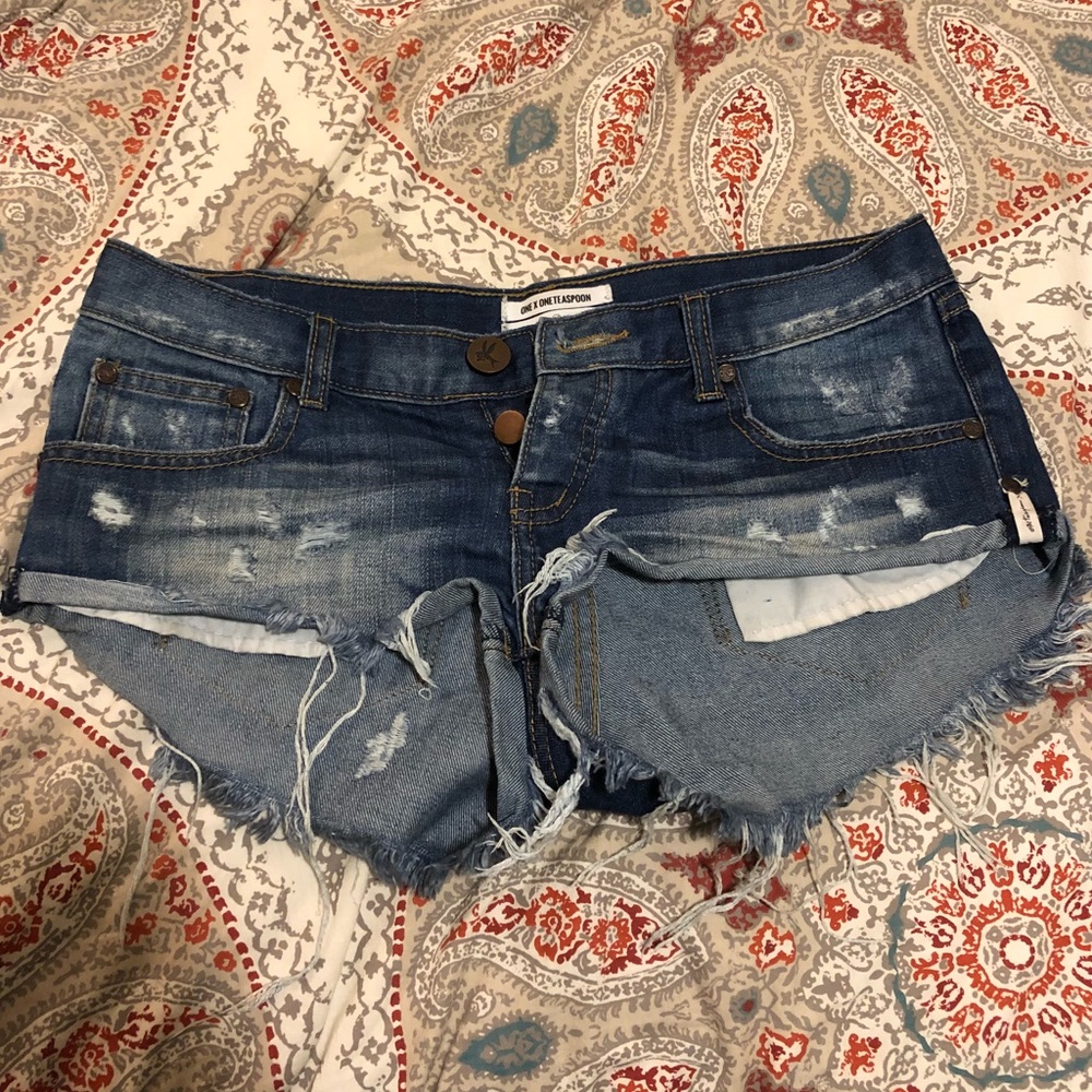 One Teaspoon Denim Shorts